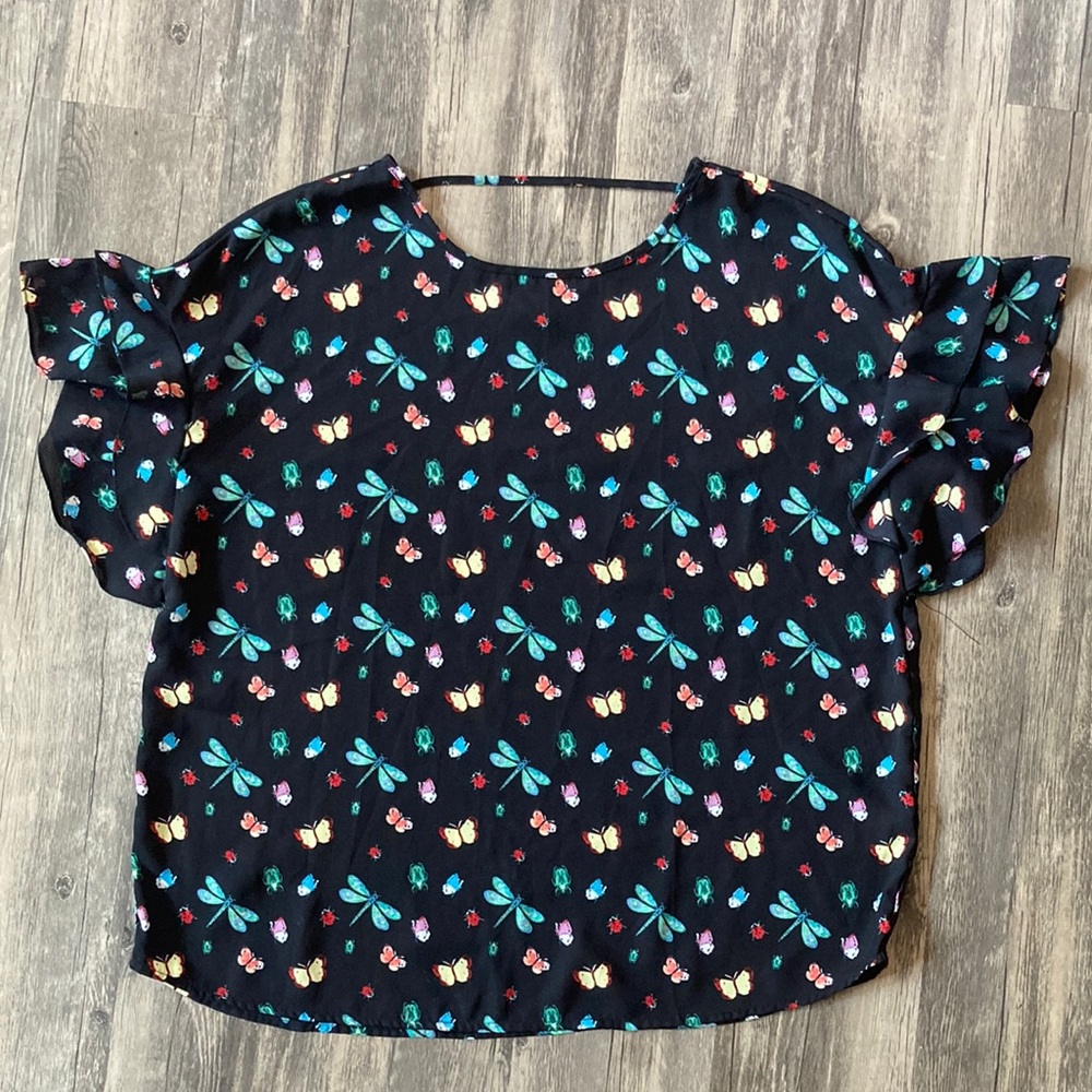 Comp Vintage lightweight summer top. Size L